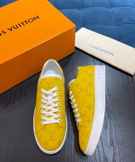 Louis Vuittion LV Resort Sneaker Yellow For Men LV