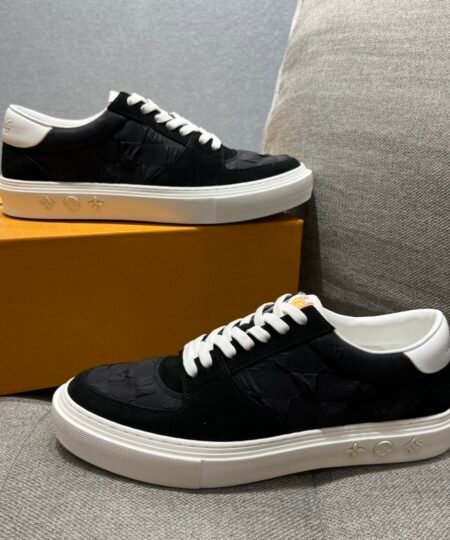 Louis Vuittion LV Ollie Richelieu Sneaker Black For Men LV