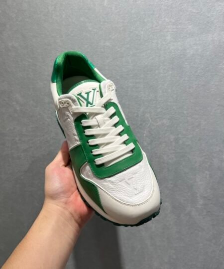 Louis Vuitton Run Away Sneaker Green For Men LV