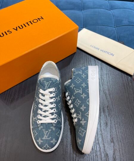 Louis Vuittion LV Resort Sneaker Blue For Men LV
