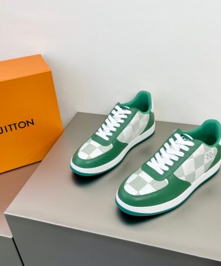 Louis Vuittion Rivoli Sneaker Green For Men LV
