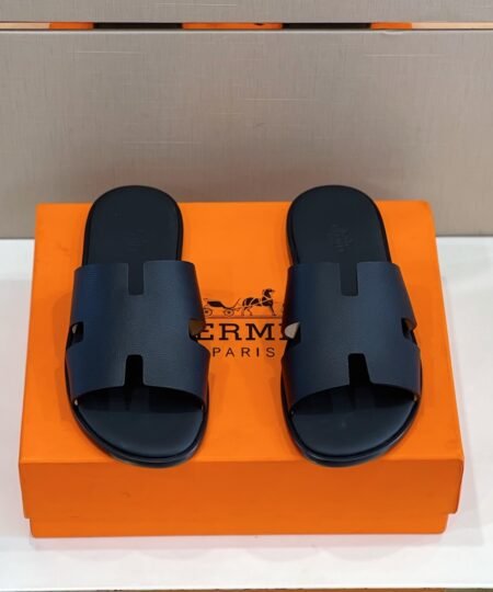 Hermes Izmir Sandal Black For Men
