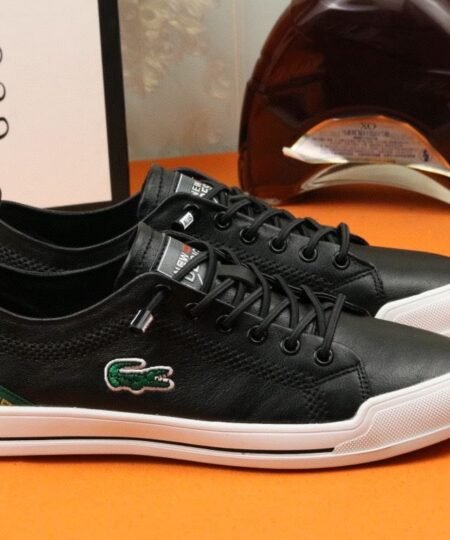 Gucci Men’s Sneaker Loafer With Embroidered Crocodile Black For Men