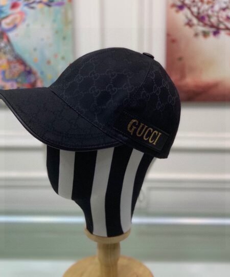 Gucci GG Baseball Hat Black GG Hat