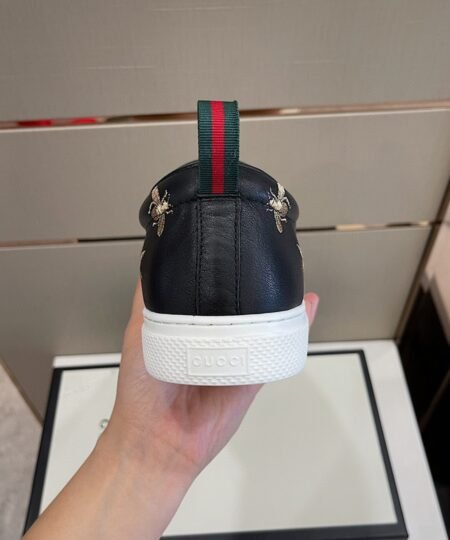Alternative view of Gucci Men’s Slip-On Sneaker With Bees Black For Men 407364 AXWB0 1076