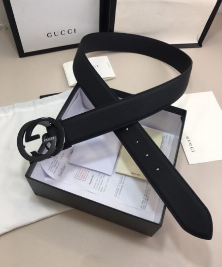 Gucci GG Marmont Reversible Belt Black, Women Belt