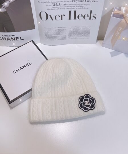 Chanel Beanie White