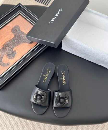 Chanel Mule Black For Women