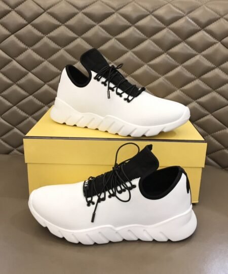 Fendi Force Low Tops Sneakers White For Men