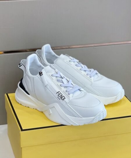 Fendi Flow Sneakers White For Men