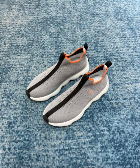 Hermes Eclair Sneaker Light Grey For Men H221892ZH81410