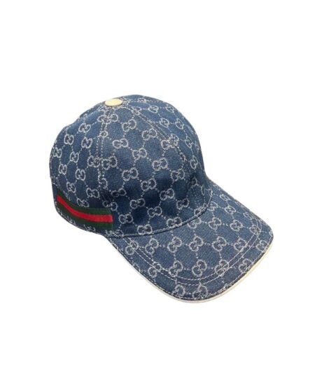 Gucci Baseball Hat Blue For Women