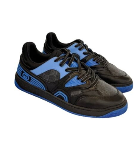 Gucci Basket Sneaker Black For Men 724004 FAA1U 1160