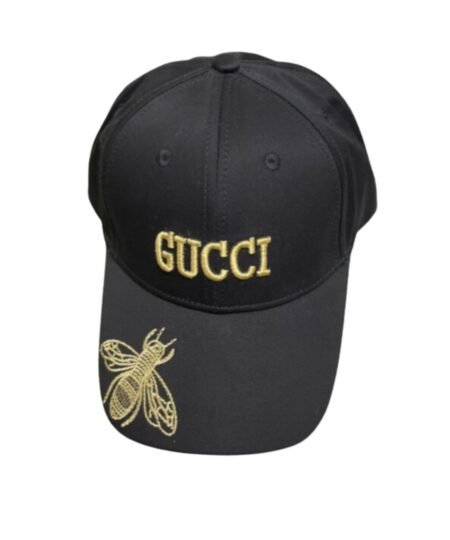 Gucci Bee Baseball Hat Black For Women