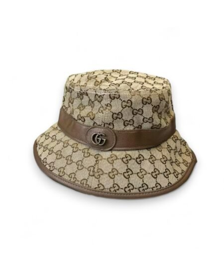 Gucci GG Canvas Bucket Hat Brown