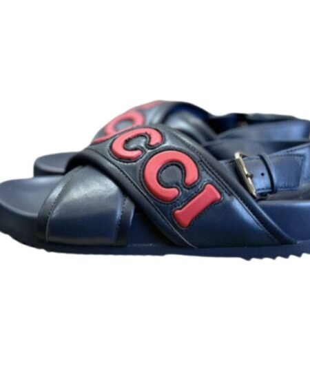 Gucci Men’s Sandal Navy Blue For Men 742024 AABYS 4058