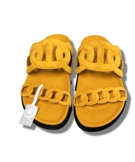 Hermes Extra Sandal Yellow For Men