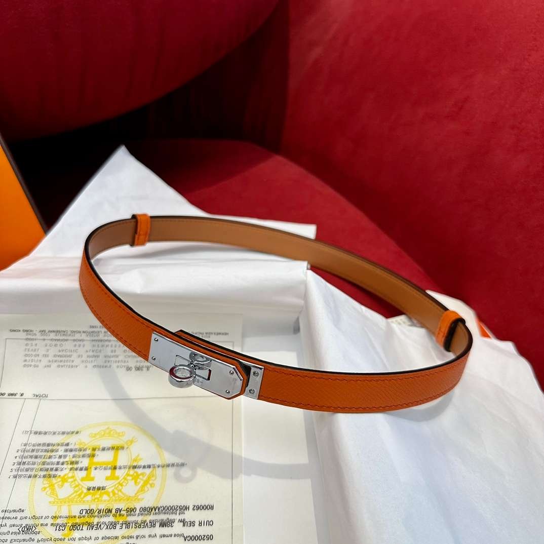 Hermes Kelly 18 Belt Brown For Women - Image 3