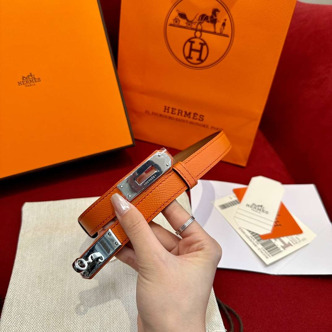 Hermes Kelly 18 Belt Brown For Women - Image 4