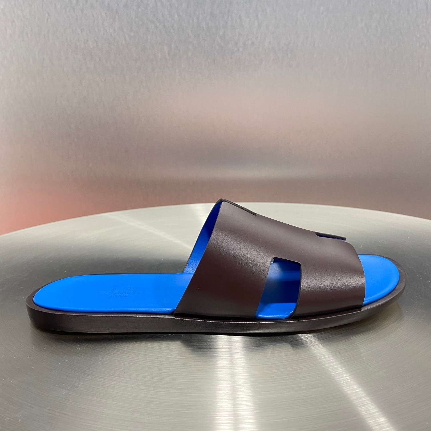 Hermes Oran Sandal Black For Men - Image 9