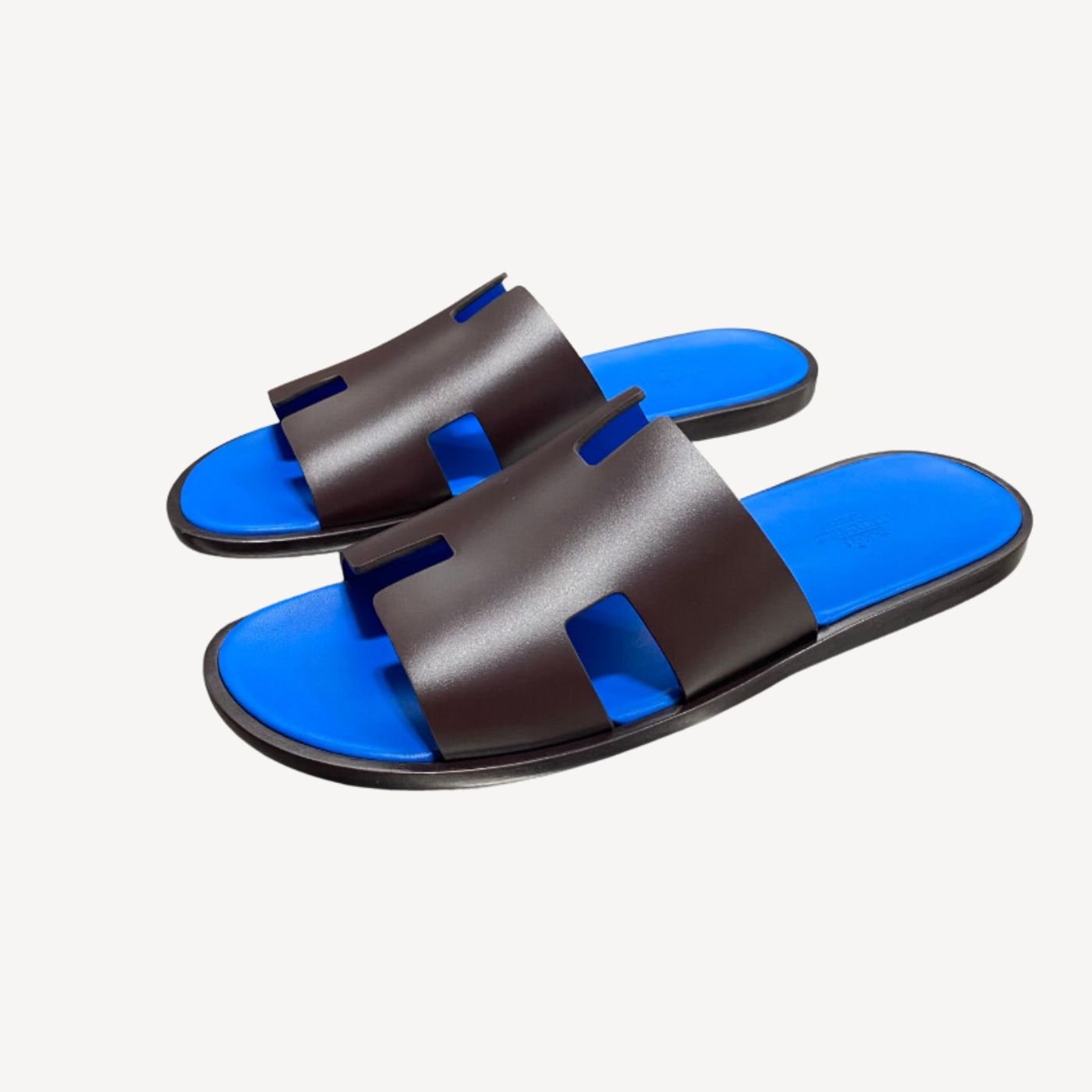 Hermes Oran Sandal Black For Men