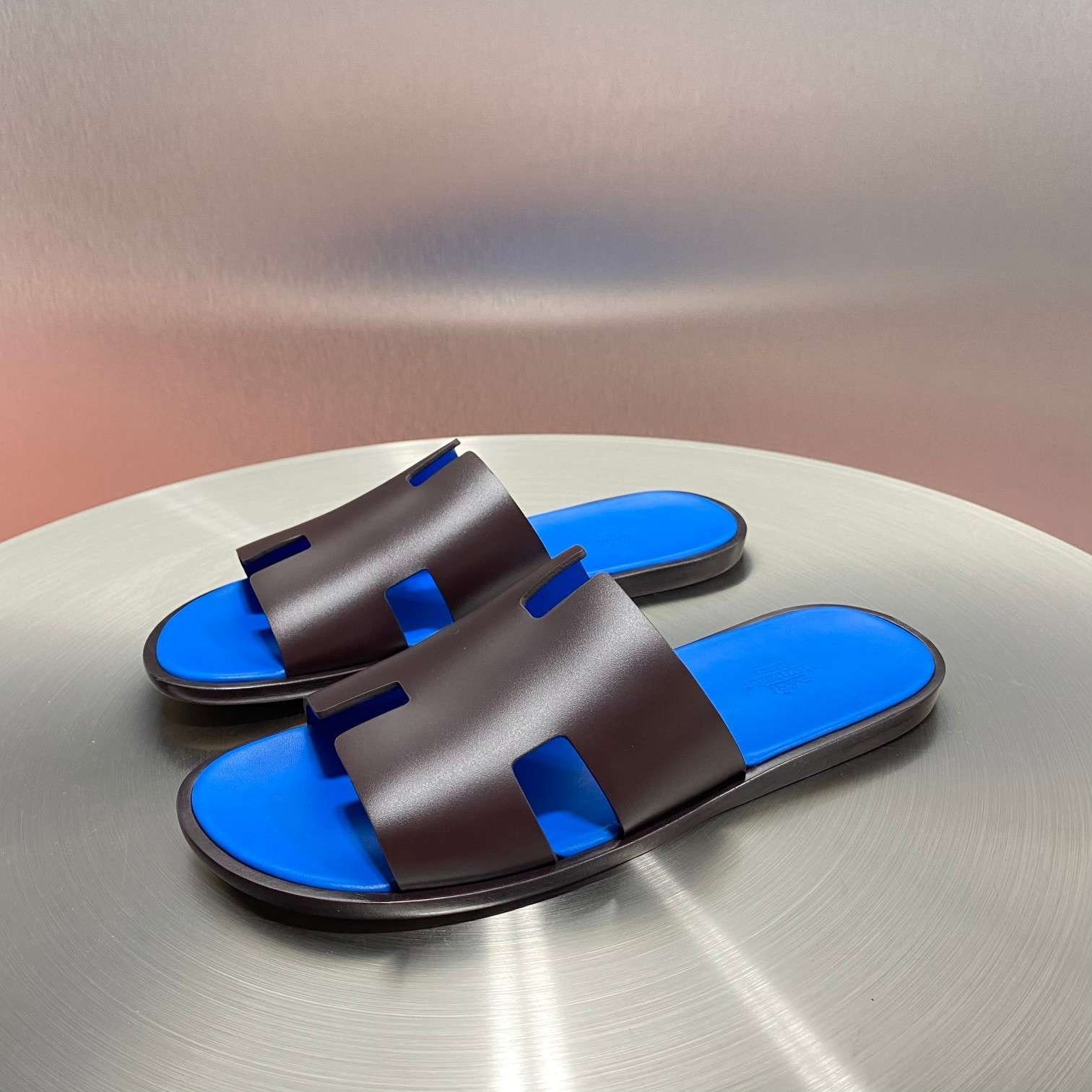 Hermes Oran Sandal Black For Men - Image 7