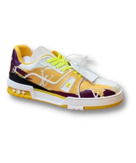 Louis Vuitton LV Trainer Sneaker Yellow For Men