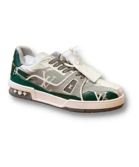 Louis Vuitton LV Trainer Sneaker Grey For Men