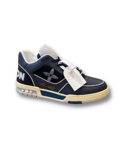 Louis Vuitton LV Trainer Sneaker Dark Blue For Men