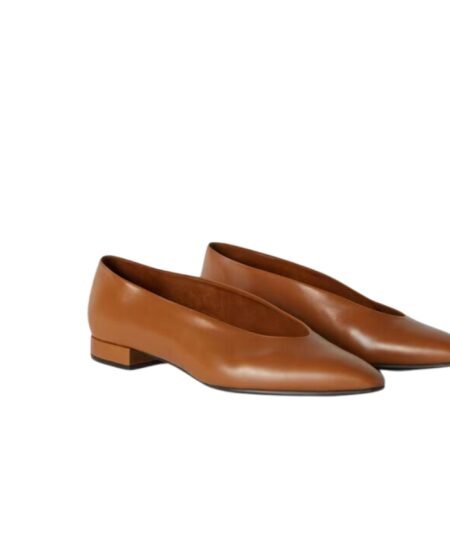 Loro Piana Rebecca Ballerinas Saddle Brown For Women – FAN3737 E424