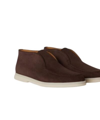Loro Piana Open Walk Boots Chocolate For Women – FAE9959 H026