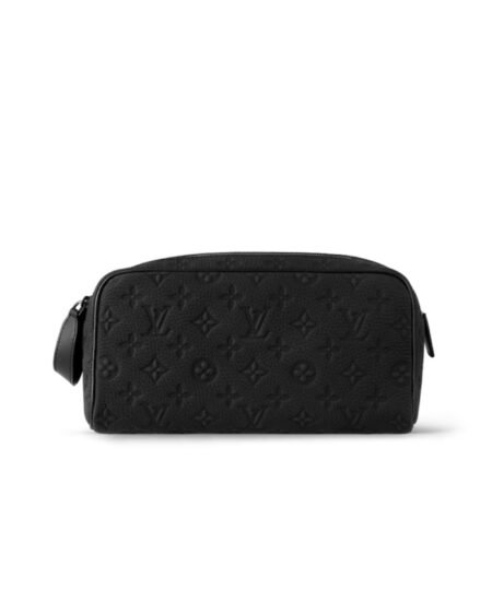 Louis Vuitton Dopp Kit Bag Black For Men 11in/28cm M59478