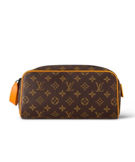 Louis Vuitton Dopp Kit Toiletry Bag Dark Yellow For Men 11in/28cm M46696