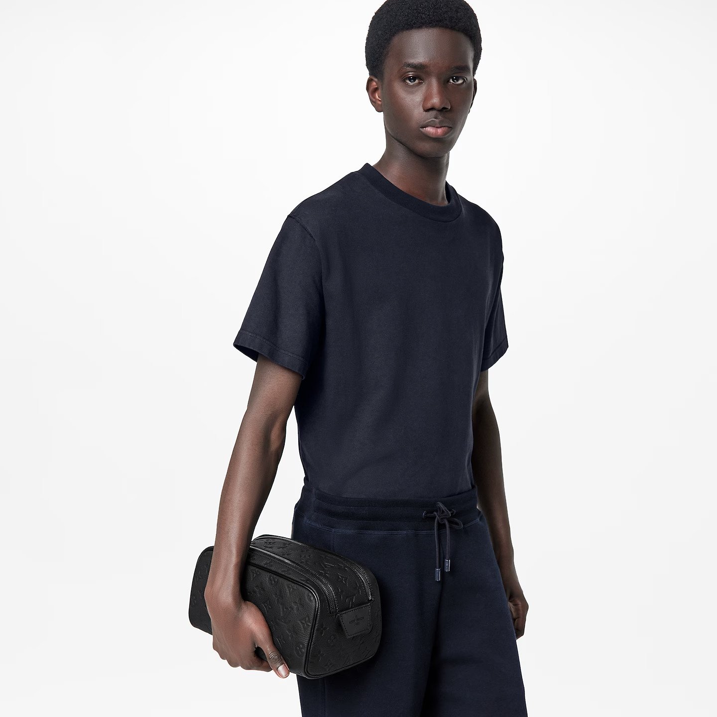 Louis Vuitton Dopp Kit Bag Black For Men 11in/28cm M59478 - Image 5