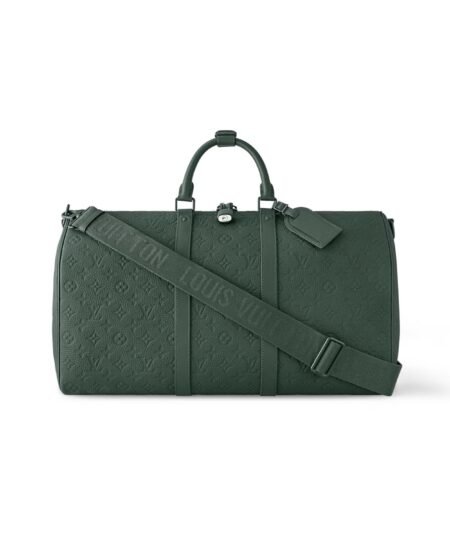 Louis Vuitton Keepall Bandoulière 50 Bag Green For Men 19,7in/50cm M24440