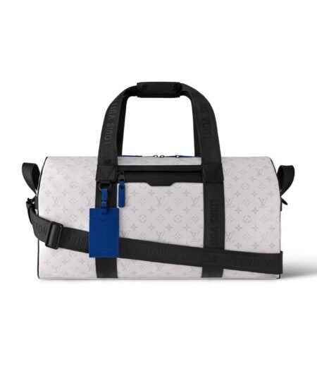 Louis Vuitton Keepall Sport Bag White For Men 21,7in/55cm M23801
