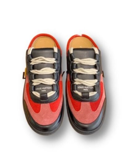 Louis Vuitton Lous Sneaker Monogram Canvas Red For Men