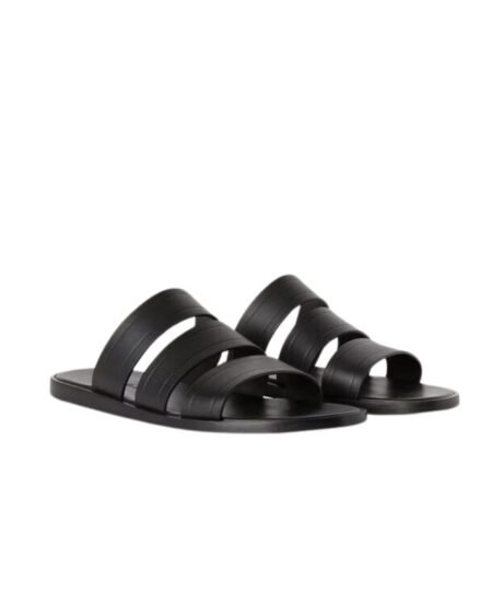 Loro Piana Naha Sandal Black For Men FAN8776