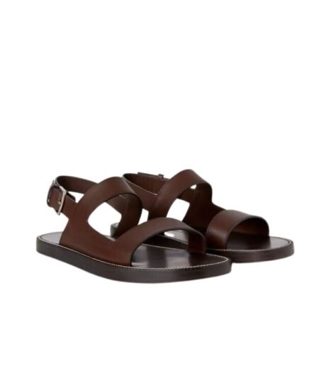 Loro Piana Nama Sandal Dark Brown For Men FAN8703
