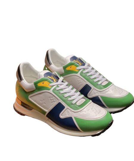 Louis Vuitton Run Away Sneaker Green For Men