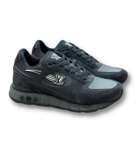 Louis Vuitton Run Away Sneaker Black For Men