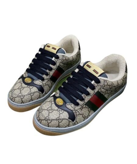 Gucci Screener GG Sneaker Grey For Men