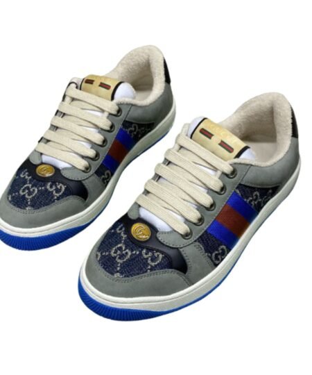 Gucci Screener GG Sneaker Dark Grey For Men