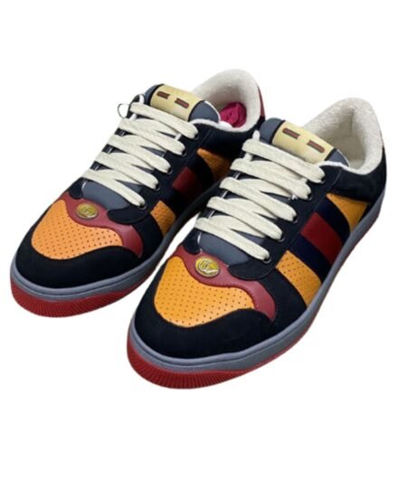 Gucci Screener GG Sneaker Black For Men Gucci