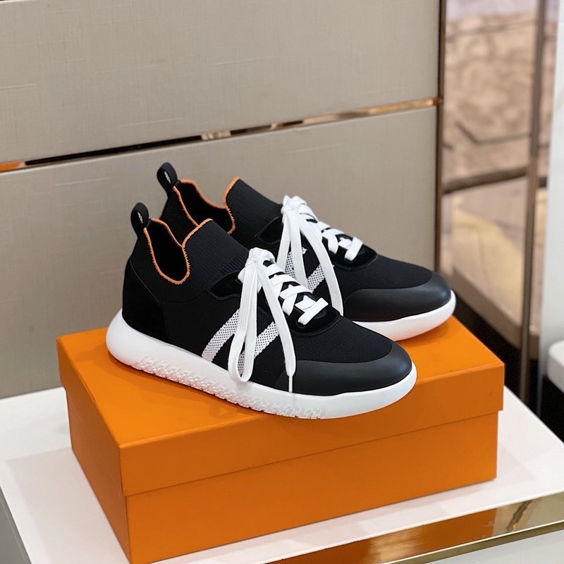 Hermes Depart Sneaker Black For Men