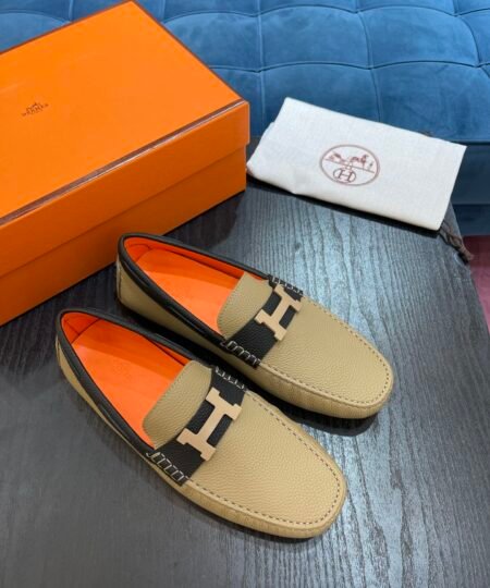 Hermes Irving Loafer Beige For Men