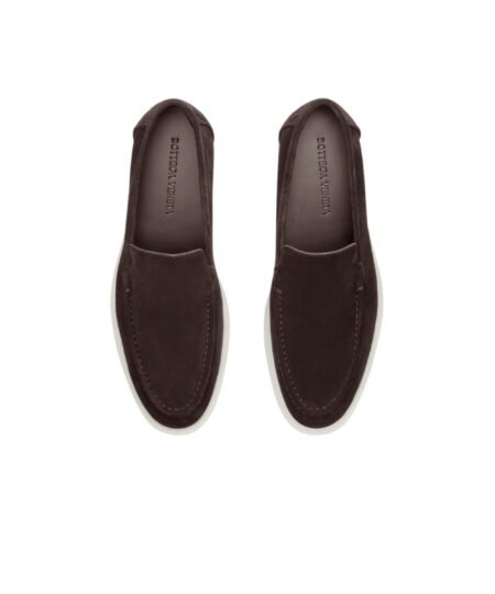 Bottega Veneta Astaire Suede Loafer Fondant For Men – 786865V3Y302113