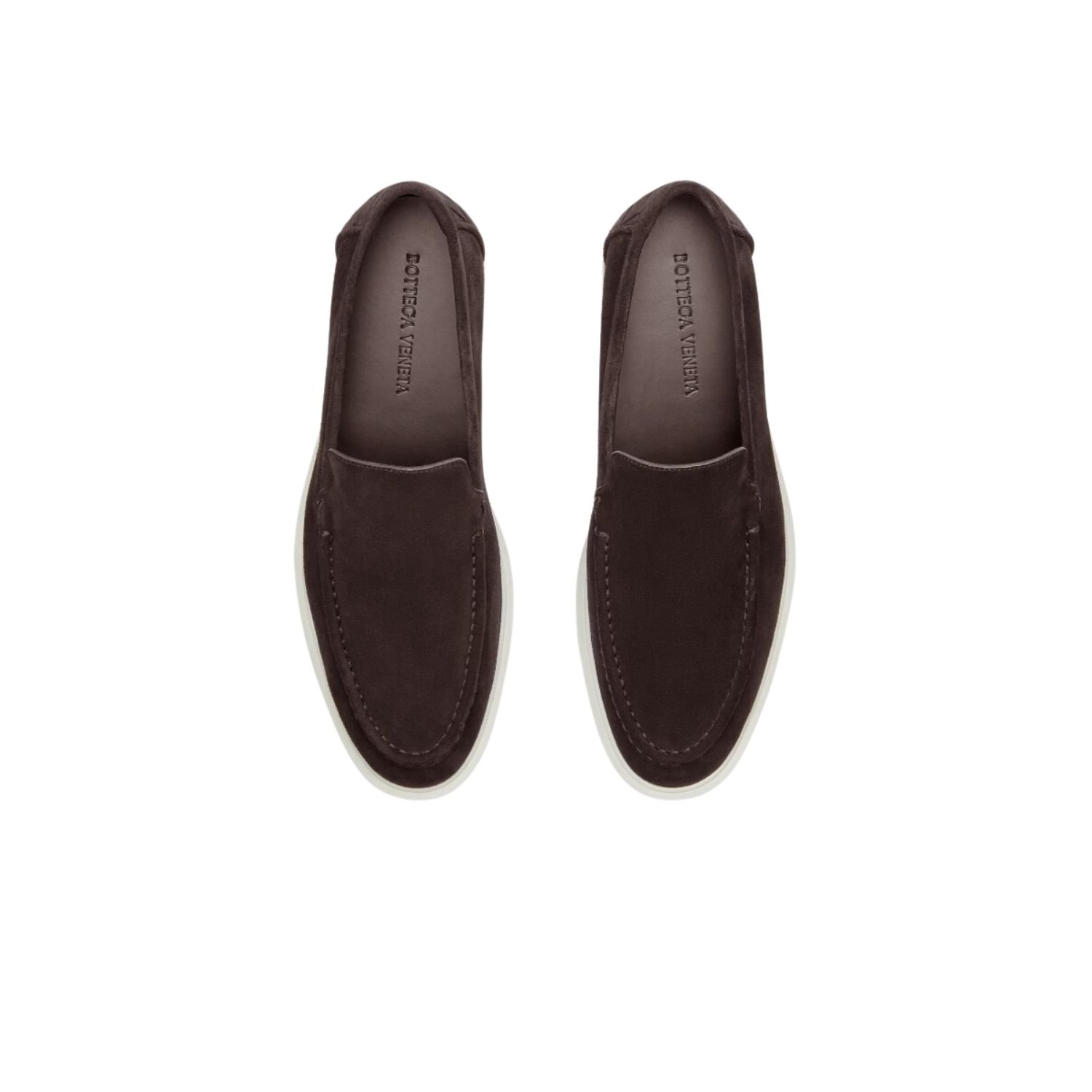 Bottega Veneta Astaire Suede Loafer Fondant For Men – 786865V3Y302113