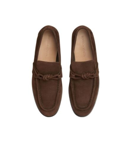 Bottega Veneta Astaire Suede Loafer Fondant For Men – 796445V3XR02113