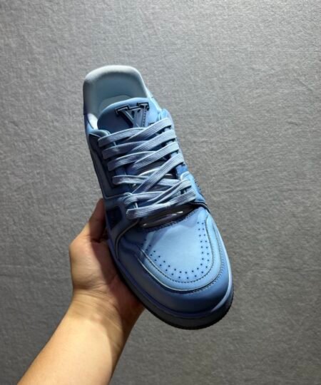 Louis Vuittion LV Trainer Sneaker Blue For Men LV